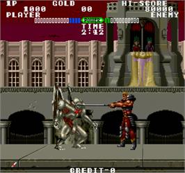 In game image of Hippodrome on the Arcade.