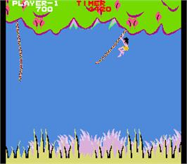 In game image of Jungle Boy on the Arcade.