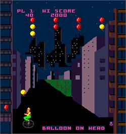 In game image of Kick on the Arcade.