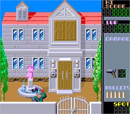 In game image of N.Y. Captor on the Arcade.