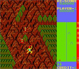 In game image of Rock Climber on the Arcade.