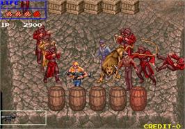 In game image of Runark on the Arcade.