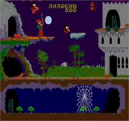 In game image of Zwackery on the Arcade.