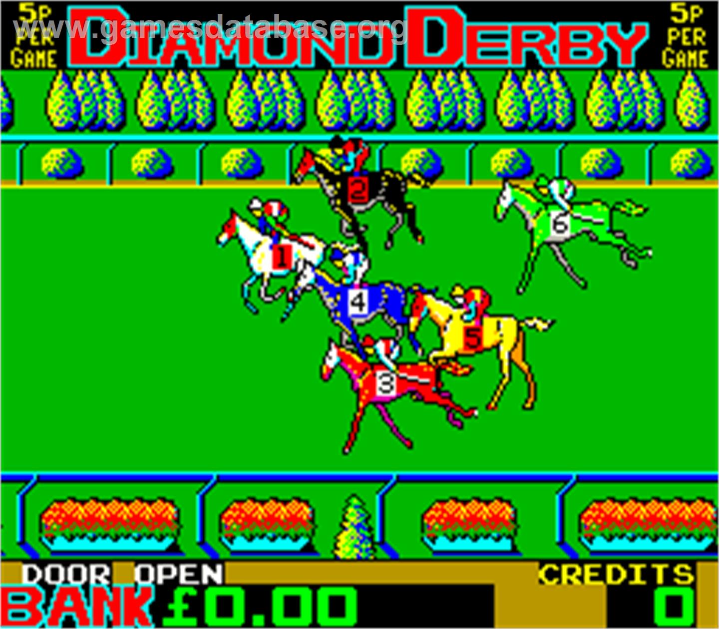 Diamond Derby - Arcade - Artwork - In Game