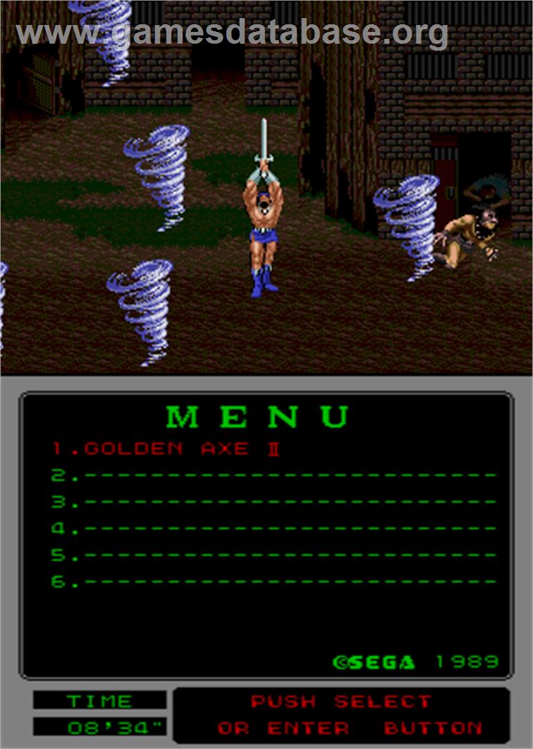 Golden Axe II - Arcade - Artwork - In Game