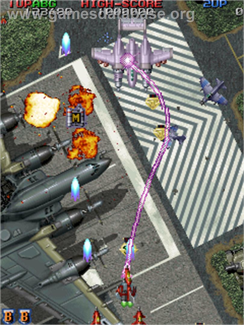 Raiden Fighters Jet - Arcade - Artwork - In Game