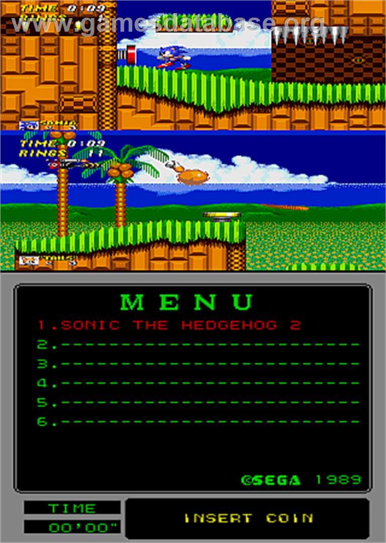 Sonic The Hedgehog 2 - Arcade - Artwork - In Game