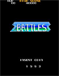 Title screen of Battles on the Arcade.