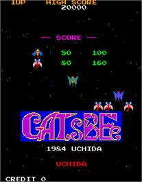 Title screen of Gatsbee on the Arcade.