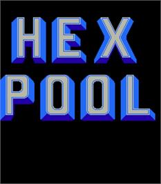 Title screen of Hex Pool on the Arcade.