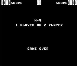 Title screen of M-4 on the Arcade.