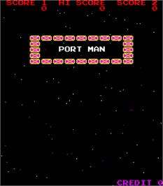 Title screen of Port Man on the Arcade.