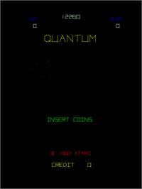 Title screen of Quantum on the Arcade.