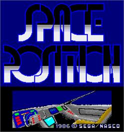 Title screen of Space Position on the Arcade.