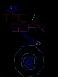 Title screen of Tac/Scan on the Arcade.