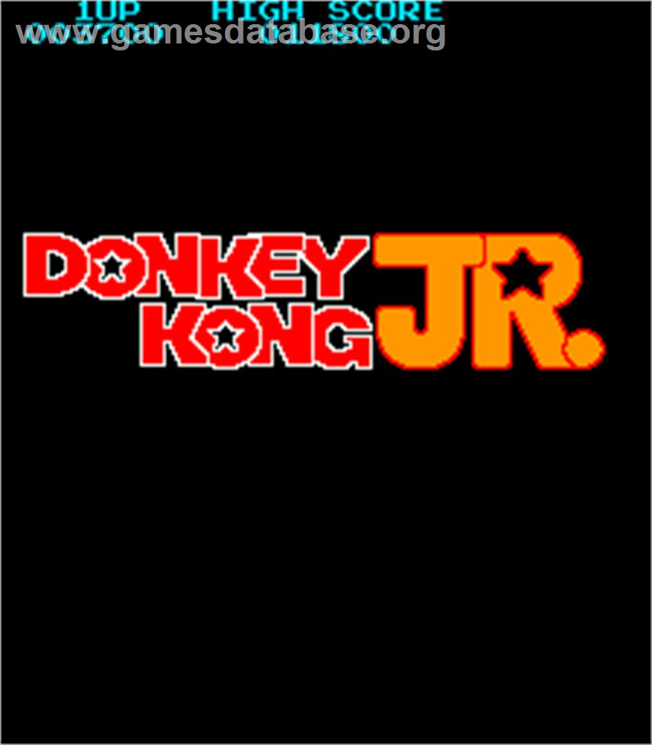 Donkey Kong Jr. - Arcade - Artwork - Title Screen