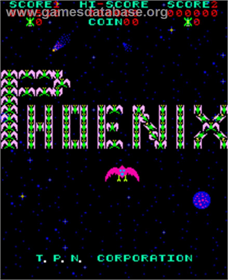 Phoenix - Arcade - Artwork - Title Screen