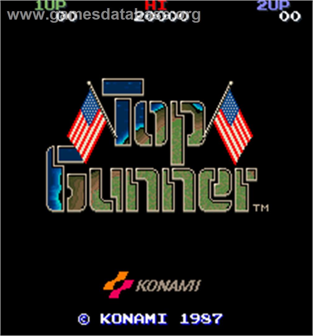 Top Gunner - Arcade - Artwork - Title Screen