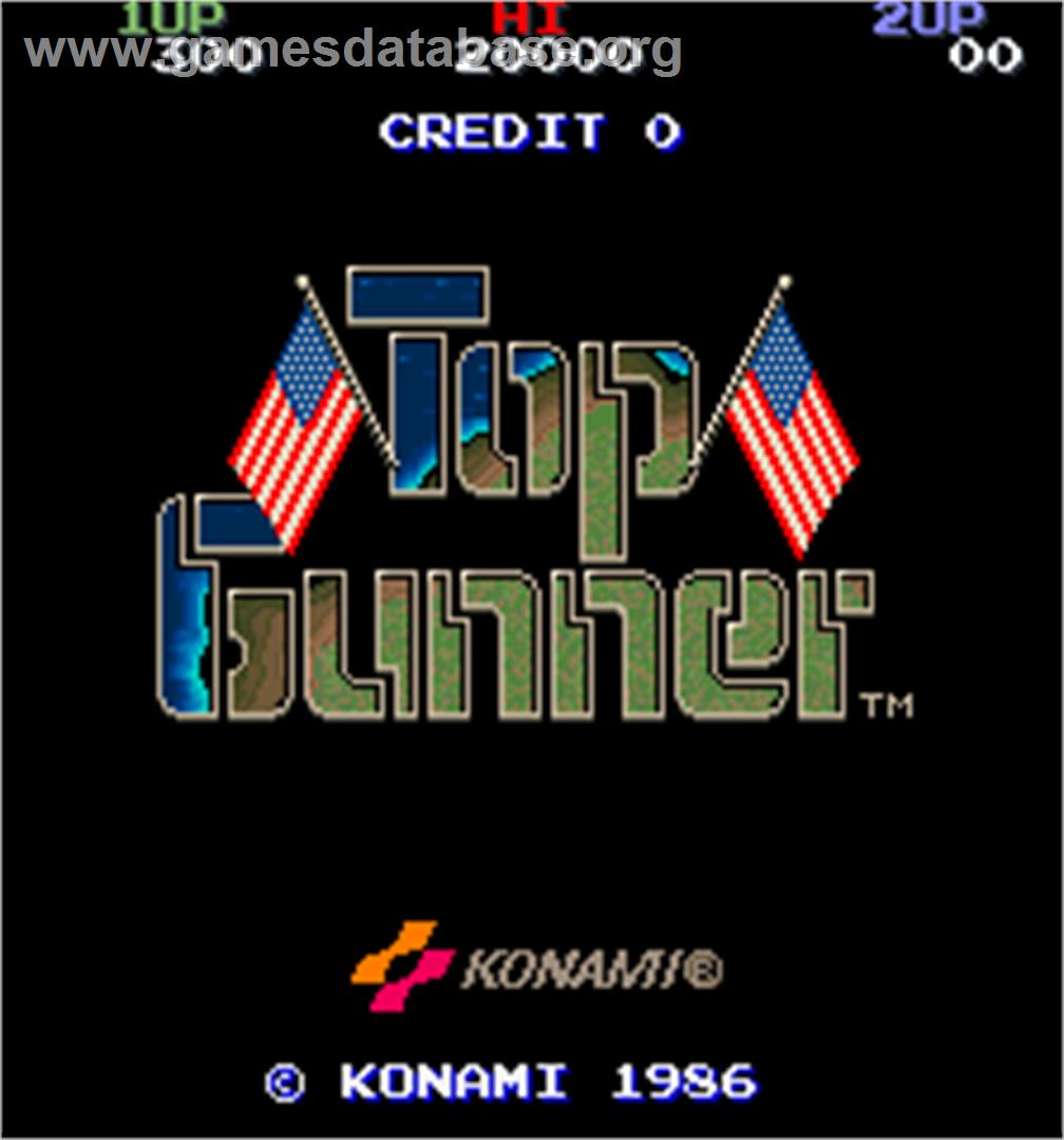 Top Gunner - Arcade - Artwork - Title Screen