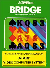 Box cover for Bridge on the Atari 2600.