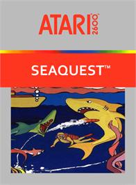 Box cover for Seaquest on the Atari 2600.