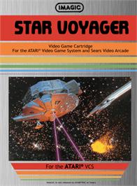 Box cover for Star Voyager on the Atari 2600.