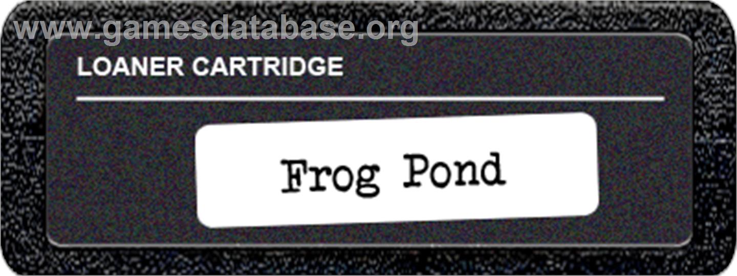 Frog Bog - Atari 2600 - Artwork - Cartridge Top