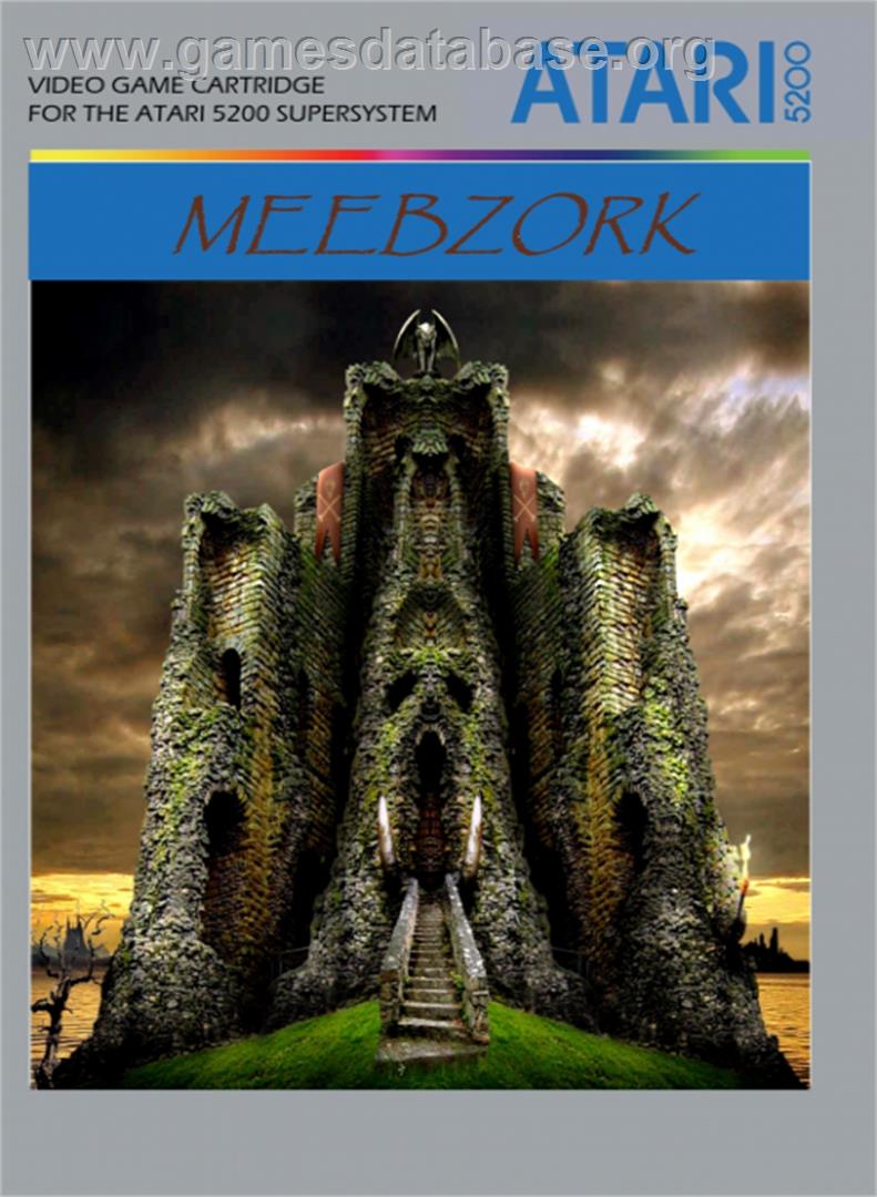 Meebzork - Atari 5200 - Artwork - Box