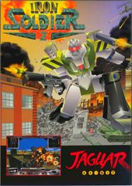 Box cover for Iron Soldier 2 on the Atari Jaguar.