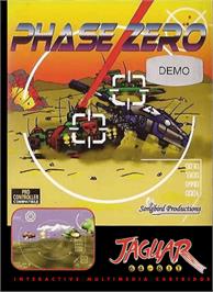 Box cover for Phase Zero on the Atari Jaguar.