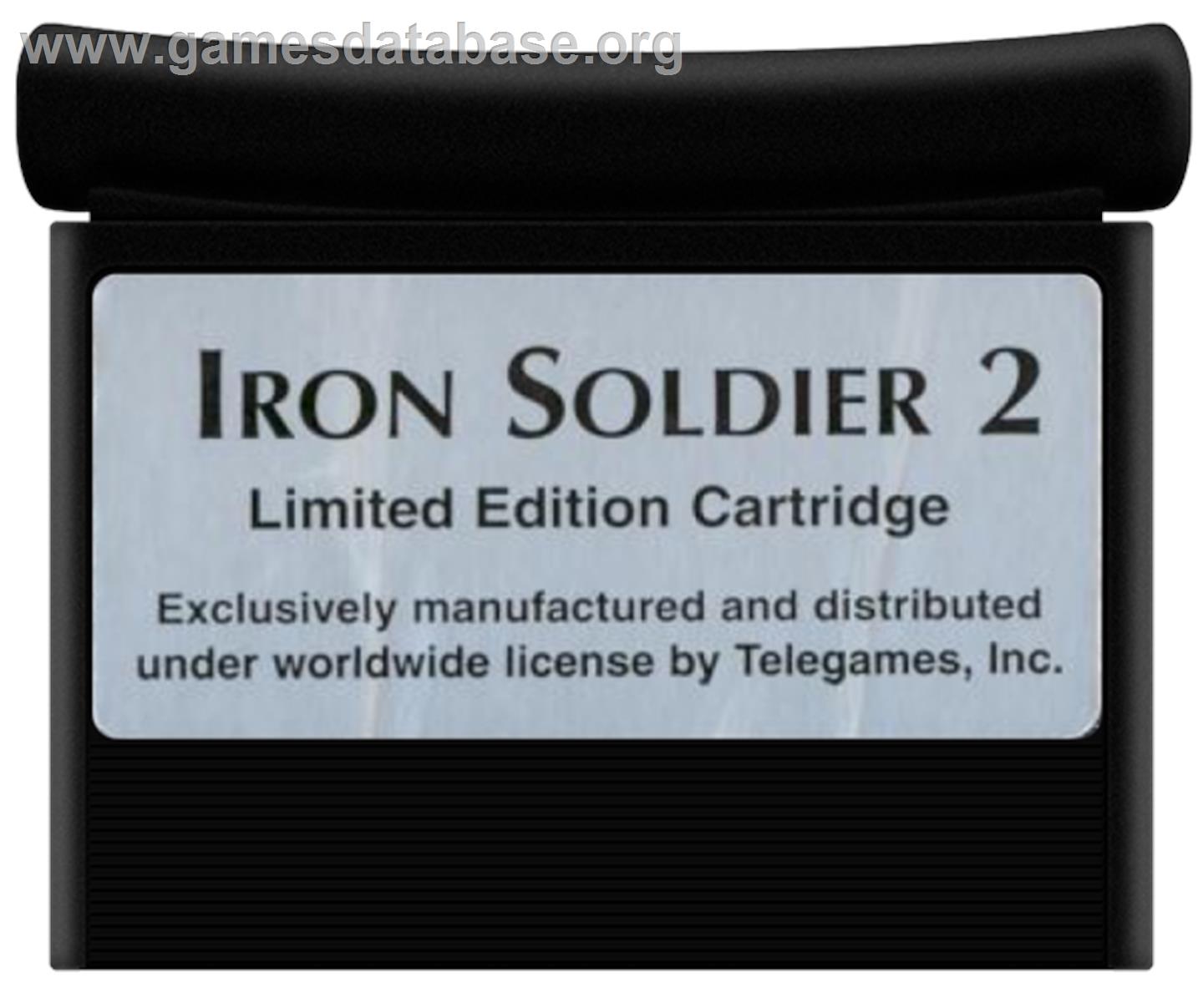 Iron Soldier 2 - Atari Jaguar - Artwork - Cartridge