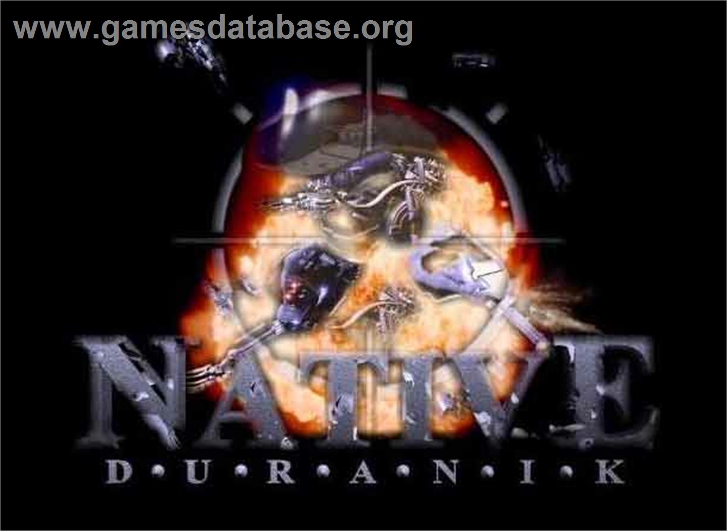 Native Demo - Atari Jaguar - Artwork - Title Screen