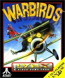 Box cover for Warbirds on the Atari Lynx.