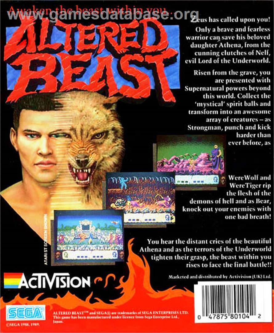 Plundered Hearts - Atari ST - Artwork - Box Back