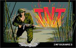 Title screen of TNT on the Atari ST.