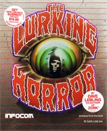 Box cover for The Lurking Horror on the Commodore 64.