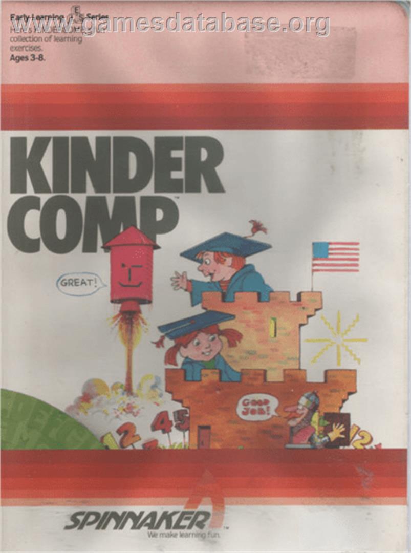 Kindercomp - Commodore 64 - Artwork - Box