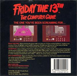 Friday the 13th - Commodore 64 Game - Download Disk/Tape, Music