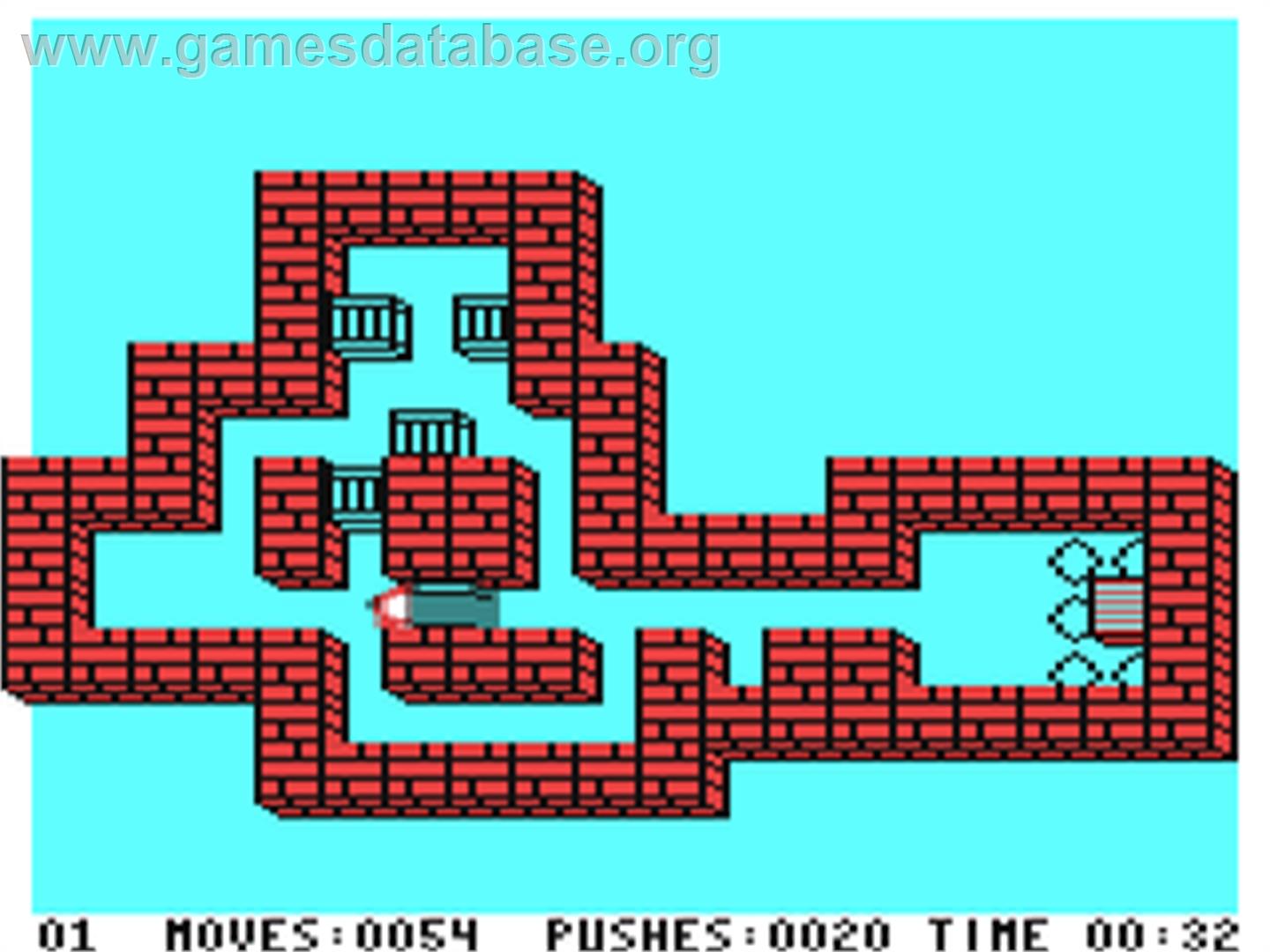 Soko-Ban - Commodore 64 - Artwork - In Game