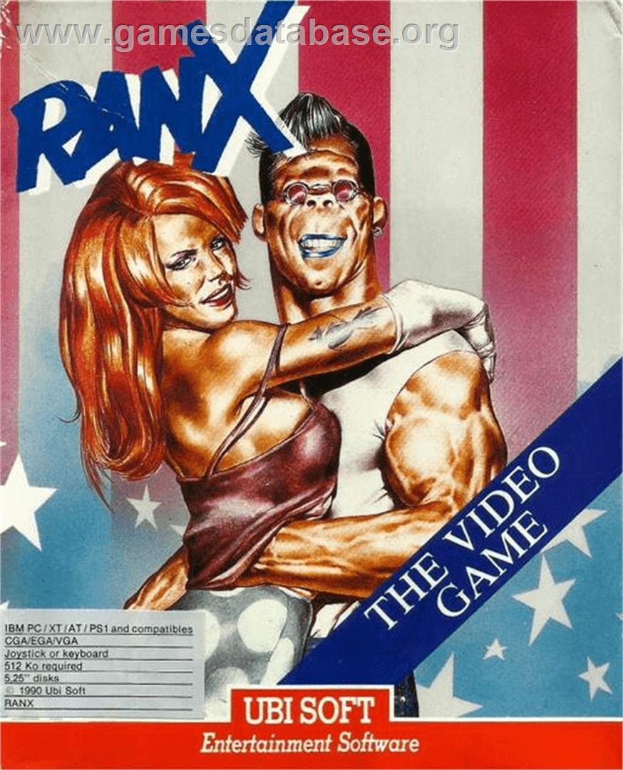 Ranx - Commodore Amiga - Artwork - Box