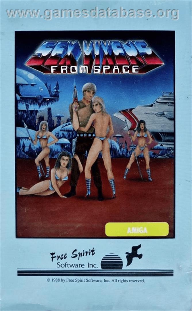 Sex Vixens From Space Commodore Amiga Artwork Box