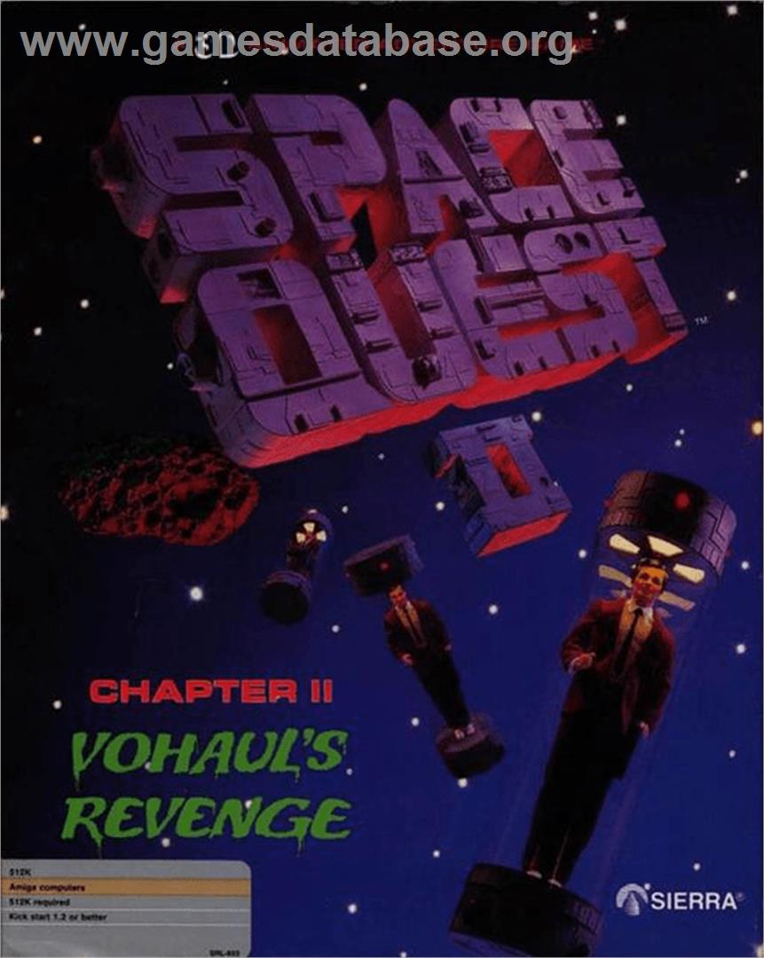 Space Quest II: Vohaul's Revenge - Commodore Amiga - Artwork - Box