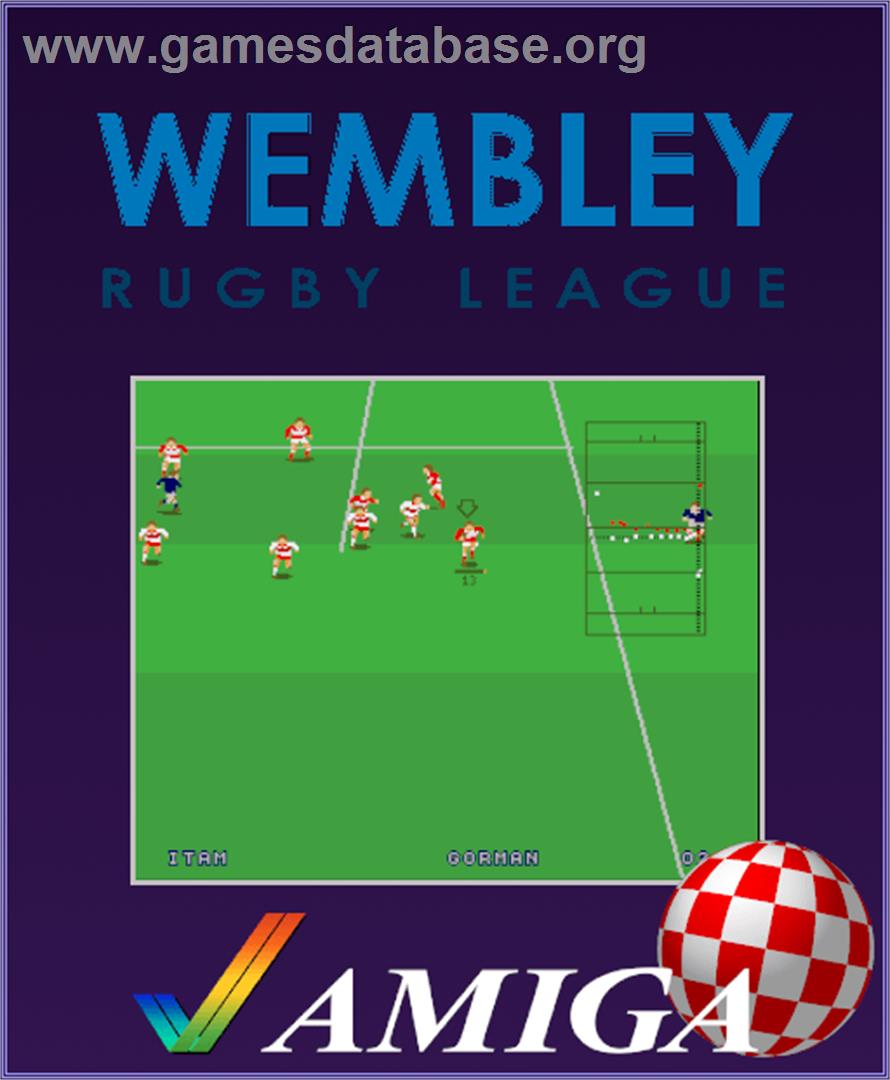 Wembley Rugby League - Commodore Amiga - Artwork - Box