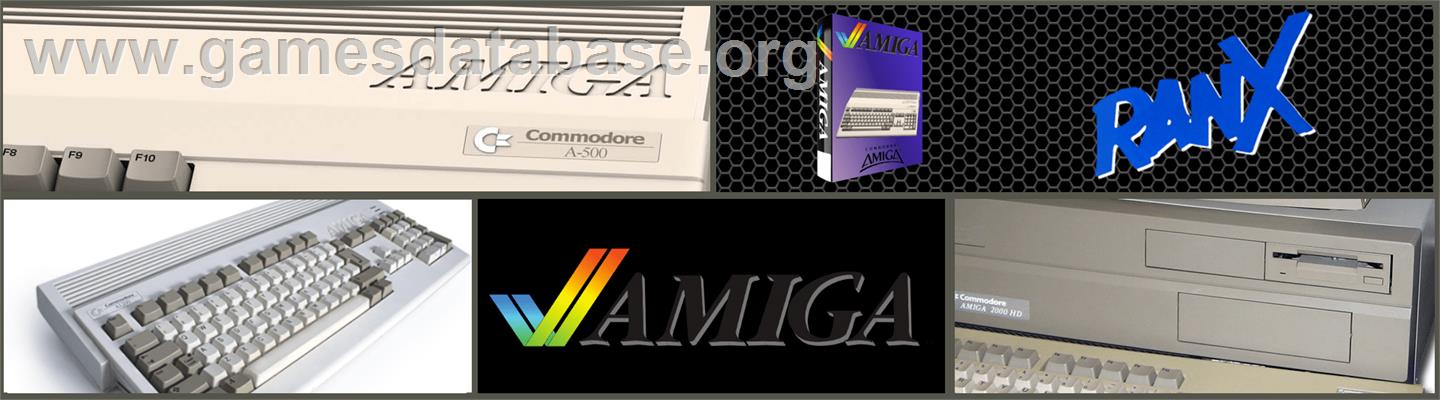 Ranx - Commodore Amiga - Artwork - Marquee