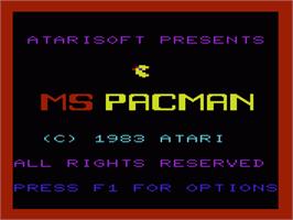 Ms. Pac-Man - Commodore VIC-20 - Games Database