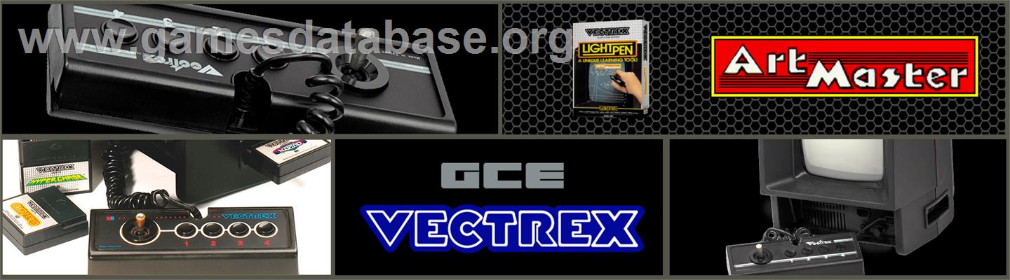 Art Master - GCE Vectrex - Artwork - Marquee