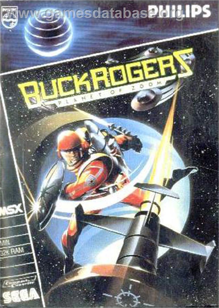 Buck Rogers: Planet of Zoom - MSX - Artwork - Box