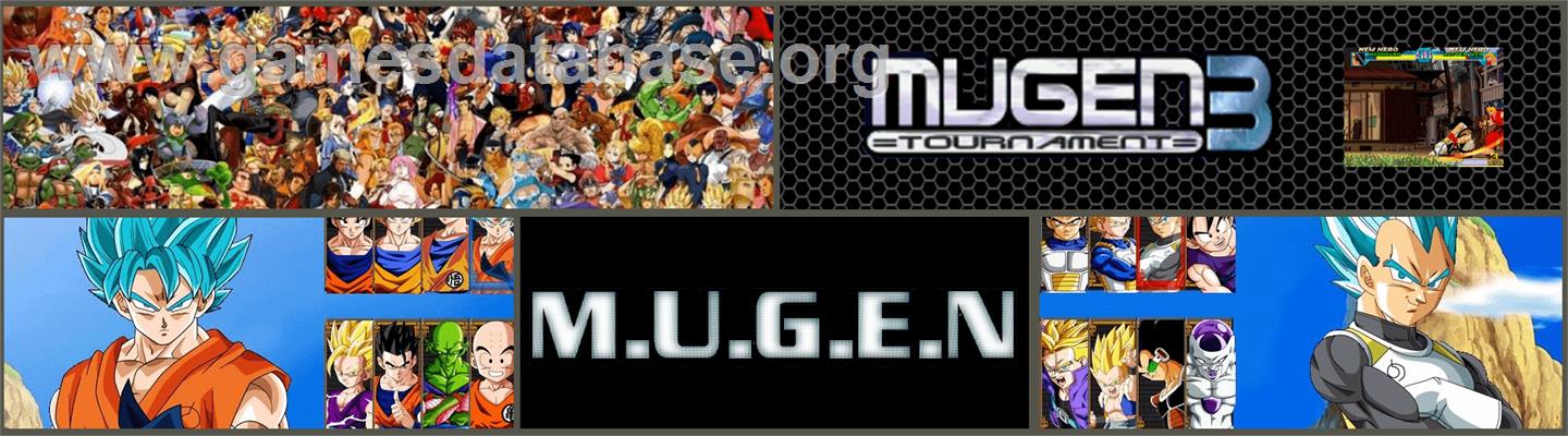 Mugen Tournament 3 - MUGEN - Artwork - Marquee