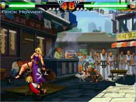 In game image of Fatal Fury - Mark of the Wolves on the MUGEN.