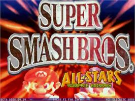 Super Smash Bros Brawl All Stars Mugen Games Database - the brawl all stars